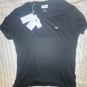 Lacoste Men's Black T-Shirt